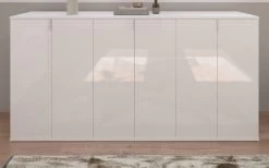 Sideboard "ProjektX" In Weiß Hochglanz Kommode Mehrzweckschrank 183 X 99 Cm