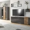 TV-Lowboard "Positano" In Grau Hochglanz Und Eiche Mercure TV Unterteil 181 X 59 Cm 1 TV-Lowboard "Positano" In Grau Hochglanz Und Eiche Mercure TV Unterteil 181 X 59 Cm -Wohnwelt Verkauf 8622 1