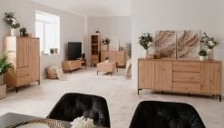 Kommode "Korsika" In Artisan Eiche Sideboard 120 X 87 Cm 15 Kommode "Korsika" In Artisan Eiche Sideboard 120 X 87 Cm -Wohnwelt Verkauf 8869 6