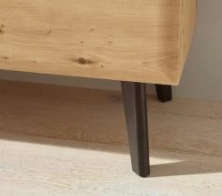 Garderobe "Ronson" In Artisan Eiche Und Schwarz Kompaktgarderobe Skandinavisch 110 X 200 Cm -Wohnwelt Verkauf 8878 3