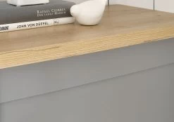 Sideboard "Rideau" In Grau Und Artisan Eiche Landhaus Kommode 166 X 100 Cm -Wohnwelt Verkauf 8943 3