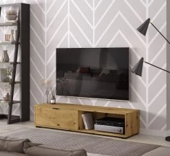 TV Lowboard "Easy" In Artisan Eiche TV Unterteil Hängend Oder Stehend 150 Cm