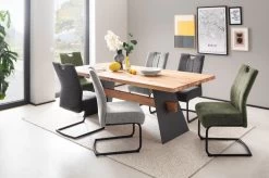 2 X Stuhl "Amery" In Olive Chenille-Optik Freischwinger Esszimmerstuhl 2er Set Mit Komfortsitzhöhe Bis 150 Kg 8 2 X Stuhl "Amery" In Olive Chenille-Optik Freischwinger Esszimmerstuhl 2er Set Mit Komfortsitzhöhe Bis 150 Kg -Wohnwelt Verkauf 9174 3