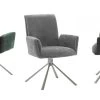 2 X Stuhl "Boulder" In Grau Chenille-Optik Und Edelstahl Mit Armlehne 180° Drehbar Esszimmerstuhl 2er Set Mit Komfortsitzhöhe 1 2 X Stuhl "Boulder" In Grau Chenille-Optik Und Edelstahl Mit Armlehne 180° Drehbar Esszimmerstuhl 2er Set Mit Komfortsitzhöhe -Wohnwelt Verkauf 9181 1