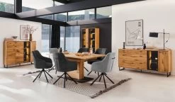 2 X Stuhl "Kasama" In Anthrazit Mit Armlehne 180° Drehbar Esszimmerstuhl 2er Set Mit Taschenfederkern 11 2 X Stuhl "Kasama" In Anthrazit Mit Armlehne 180° Drehbar Esszimmerstuhl 2er Set Mit Taschenfederkern -Wohnwelt Verkauf 9189 4