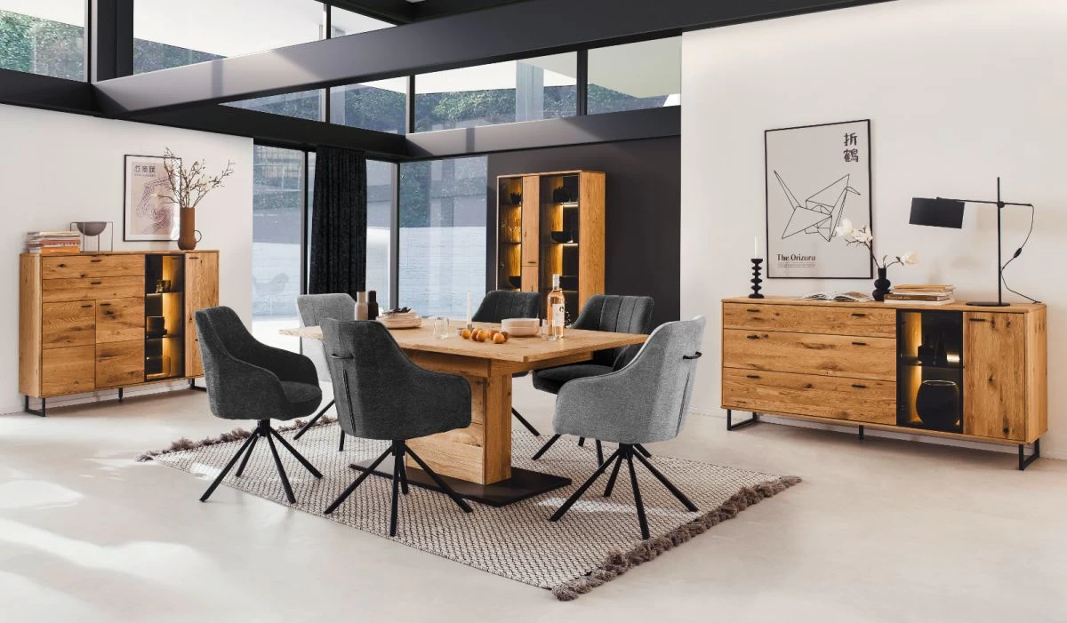 2 X Stuhl "Kasama" In Anthrazit Mit Armlehne 180° Drehbar Esszimmerstuhl 2er Set Mit Taschenfederkern 6 2 X Stuhl "Kasama" In Anthrazit Mit Armlehne 180° Drehbar Esszimmerstuhl 2er Set Mit Taschenfederkern – Bild 4