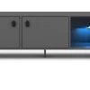 TV-Lowboard "Chorus" In Grau TV-Unterteil Mit LED Beleuchtung 140 X 40 Cm -Wohnwelt Verkauf 9224 1