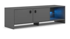 TV-Lowboard "Chorus" In Grau TV-Unterteil Mit LED Beleuchtung 140 X 40 Cm 12 TV-Lowboard "Chorus" In Grau TV-Unterteil Mit LED Beleuchtung 140 X 40 Cm -Wohnwelt Verkauf 9224 4