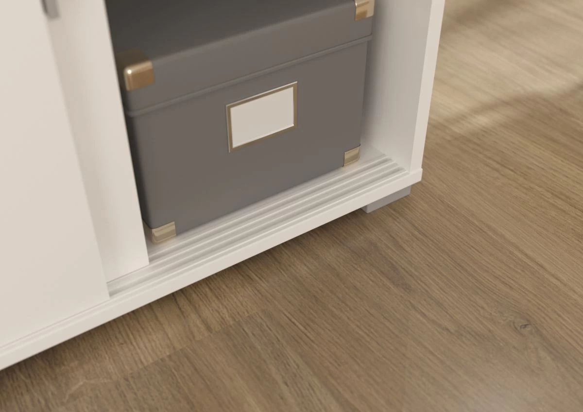 Garderobenschrank Set 4-teilig "Mover" In Weiß Systemmöbel Kombination 136 X 212 Cm 5 Garderobenschrank Set 4-teilig "Mover" In Weiß Systemmöbel Kombination 136 X 212 Cm – Bild 3