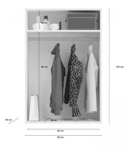 Garderobenschrank Set 4-teilig "Mover" In Weiß Systemmöbel Kombination 136 X 212 Cm 17 Garderobenschrank Set 4-teilig "Mover" In Weiß Systemmöbel Kombination 136 X 212 Cm -Wohnwelt Verkauf 9255 7
