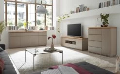 Kommode "Palamos" In Warmgrau Matt Lackiert Und Akazie Massiv Wohn- Und Esszimmer Sideboard 100 Cm 18 Kommode "Palamos" In Warmgrau Matt Lackiert Und Akazie Massiv Wohn- Und Esszimmer Sideboard 100 Cm -Wohnwelt Verkauf 9385 7
