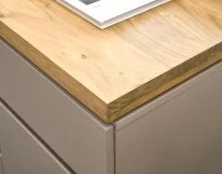 Kommode "Palamos" In Warmgrau Matt Lackiert Und Akazie Massiv Wohn- Und Esszimmer Highboard 113 X 123 Cm 13 Kommode "Palamos" In Warmgrau Matt Lackiert Und Akazie Massiv Wohn- Und Esszimmer Highboard 113 X 123 Cm -Wohnwelt Verkauf 9386 3