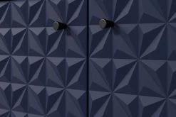 TV-Lowboard "Sentra" In Blau Matt Mit 3-D Struktur Und Eiche Artisan TV-Unterteil 184 Cm 12 TV-Lowboard "Sentra" In Blau Matt Mit 3-D Struktur Und Eiche Artisan TV-Unterteil 184 Cm -Wohnwelt Verkauf 9460 2