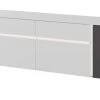 TV-Lowboard "Kato" In Weiß Und Grau TV Unterteil Inklusive Frontbeleuchtung 170 X 51 Cm 1 TV-Lowboard "Kato" In Weiß Und Grau TV Unterteil Inklusive Frontbeleuchtung 170 X 51 Cm -Wohnwelt Verkauf 9598 1