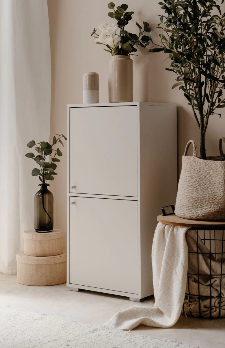 Kommode "Fyn" In Weiß Anrichte 46 X 97 Cm 4 Kommode "Fyn" In Weiß Anrichte 46 X 97 Cm – Bild 2