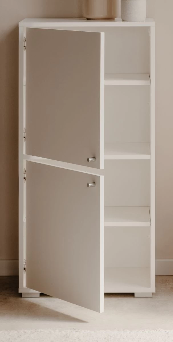 Kommode "Fyn" In Weiß Anrichte 46 X 97 Cm 6 Kommode "Fyn" In Weiß Anrichte 46 X 97 Cm – Bild 4