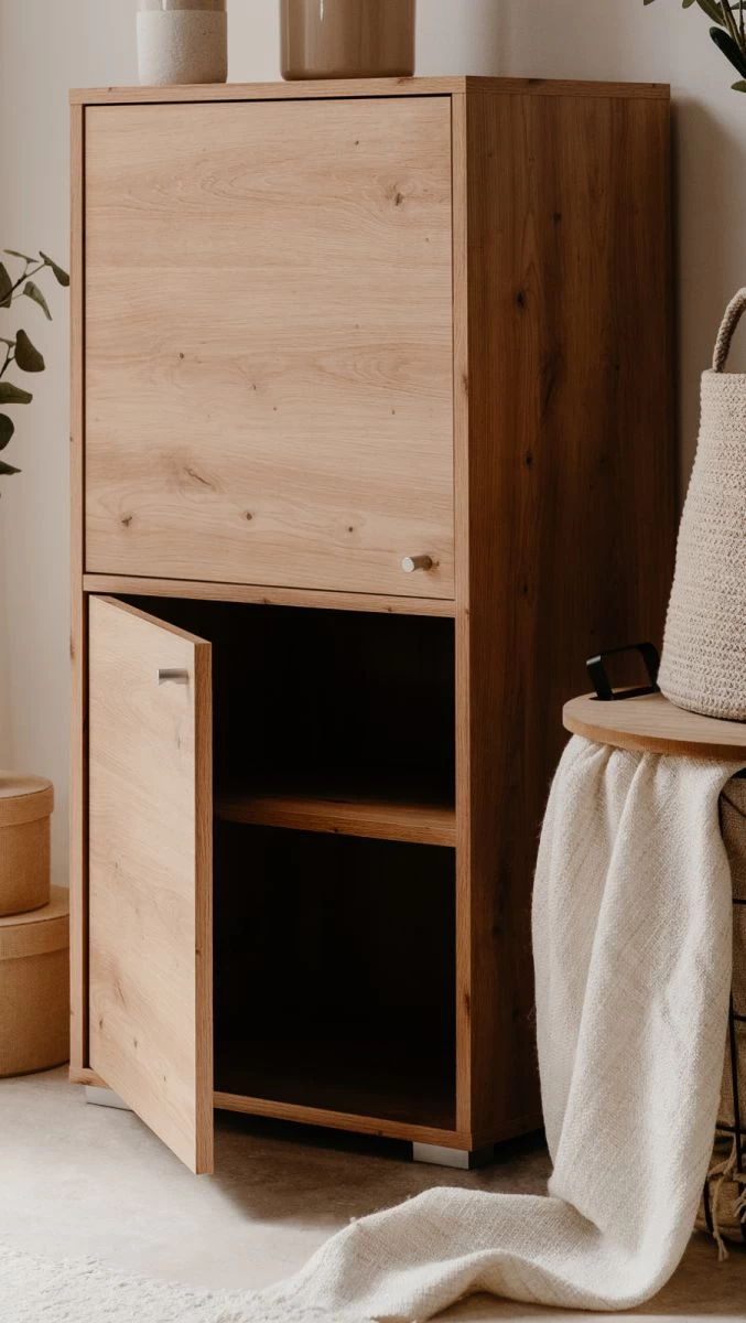 Kommode "Fyn" In Artisan Eiche Anrichte 46 X 97 Cm 3 Kommode "Fyn" In Artisan Eiche Anrichte 46 X 97 Cm