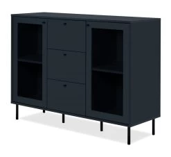 Kommode "Caracas" In Blau Wohn- Und Esszimmer Sideboard 120 X 90 Cm -Wohnwelt Verkauf 9778 7