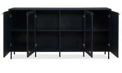 Sideboard "Caracas" In Blau Wohn- Und Esszimmer Kommode 180 X 90 Cm 21 Sideboard "Caracas" In Blau Wohn- Und Esszimmer Kommode 180 X 90 Cm -Wohnwelt Verkauf 9779 10