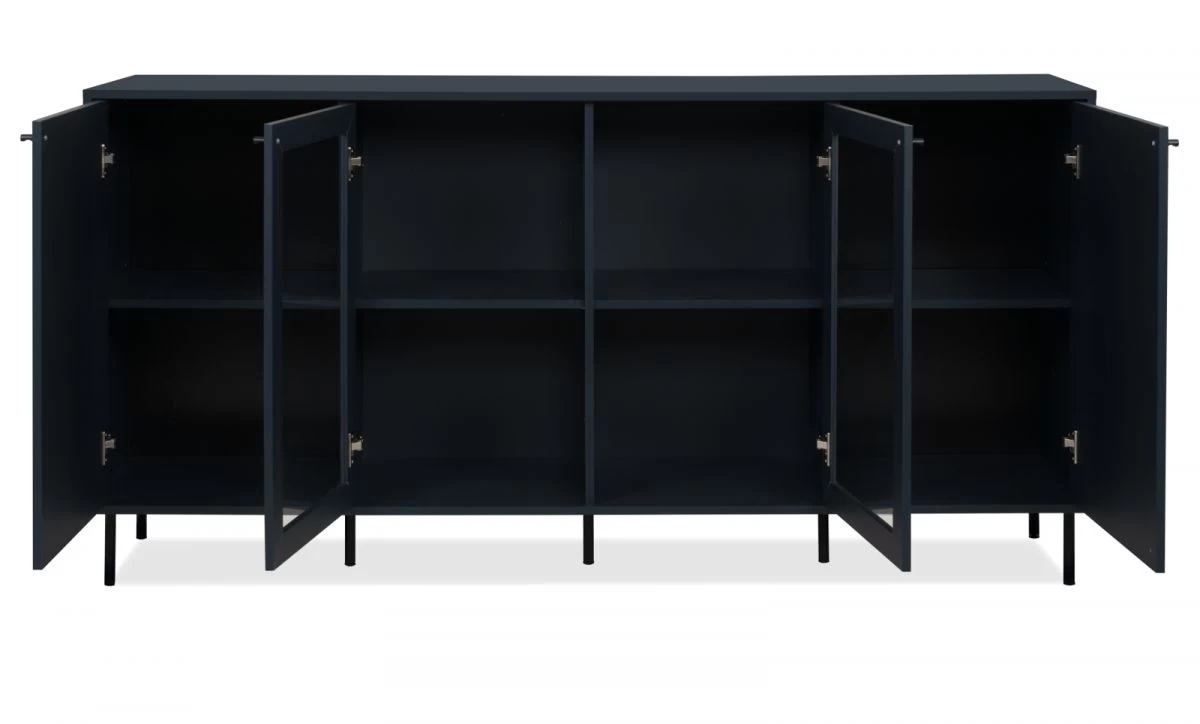 Sideboard "Caracas" In Blau Wohn- Und Esszimmer Kommode 180 X 90 Cm 12 Sideboard "Caracas" In Blau Wohn- Und Esszimmer Kommode 180 X 90 Cm – Bild 10