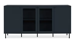 Sideboard "Caracas" In Blau Wohn- Und Esszimmer Kommode 180 X 90 Cm 20 Sideboard "Caracas" In Blau Wohn- Und Esszimmer Kommode 180 X 90 Cm -Wohnwelt Verkauf 9779 9