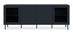 Sideboard "Caracas" In Blau Wohn- Und Esszimmer Kommode 180 X 68 Cm -Wohnwelt Verkauf 9781 9