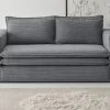 Sofa "Pesaro" In Grau Cord Couch 2-Sitzer 180 Cm 1 Sofa "Pesaro" In Grau Cord Couch 2-Sitzer 180 Cm -Wohnwelt Verkauf 9863 1