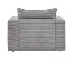Sessel Set "Pesaro" In Hellgrau Cord Couch Loungesessel Inklusive Hocker 19 Sessel Set "Pesaro" In Hellgrau Cord Couch Loungesessel Inklusive Hocker -Wohnwelt Verkauf 9890 8