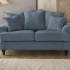 Sofa "Adelina" In Blau Landhaus Couch 2-Sitzer 170 Cm -Wohnwelt Verkauf 9901 1