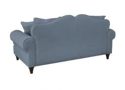 Sofa "Adelina" In Blau Landhaus Couch 3-Sitzer 200 Cm -Wohnwelt Verkauf 9906 7