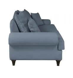 Sofa "Adelina" In Blau Landhaus Couch 3-Sitzer 200 Cm -Wohnwelt Verkauf 9906 8