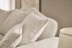 Sofa "Adelina" In Beige Landhaus Couch 3-Sitzer 200 Cm -Wohnwelt Verkauf 9907 3