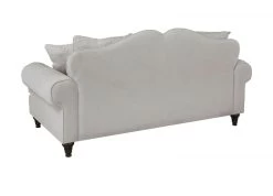 Sofa "Adelina" In Hellgrau Landhaus Couch 3-Sitzer 200 Cm -Wohnwelt Verkauf 9909 7