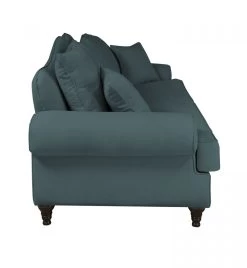 Sofa "Adelina" In Blaugrün Landhaus Couch 3,5-Sitzer 230 Cm -Wohnwelt Verkauf 9913 8