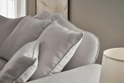 Sofa "Adelina" In Hellgrau Landhaus Couch 3,5-Sitzer 230 Cm -Wohnwelt Verkauf 9914 3