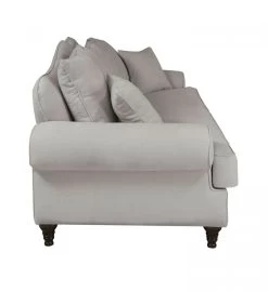 Sofa "Adelina" In Hellgrau Landhaus Couch 3,5-Sitzer 230 Cm -Wohnwelt Verkauf 9914 8