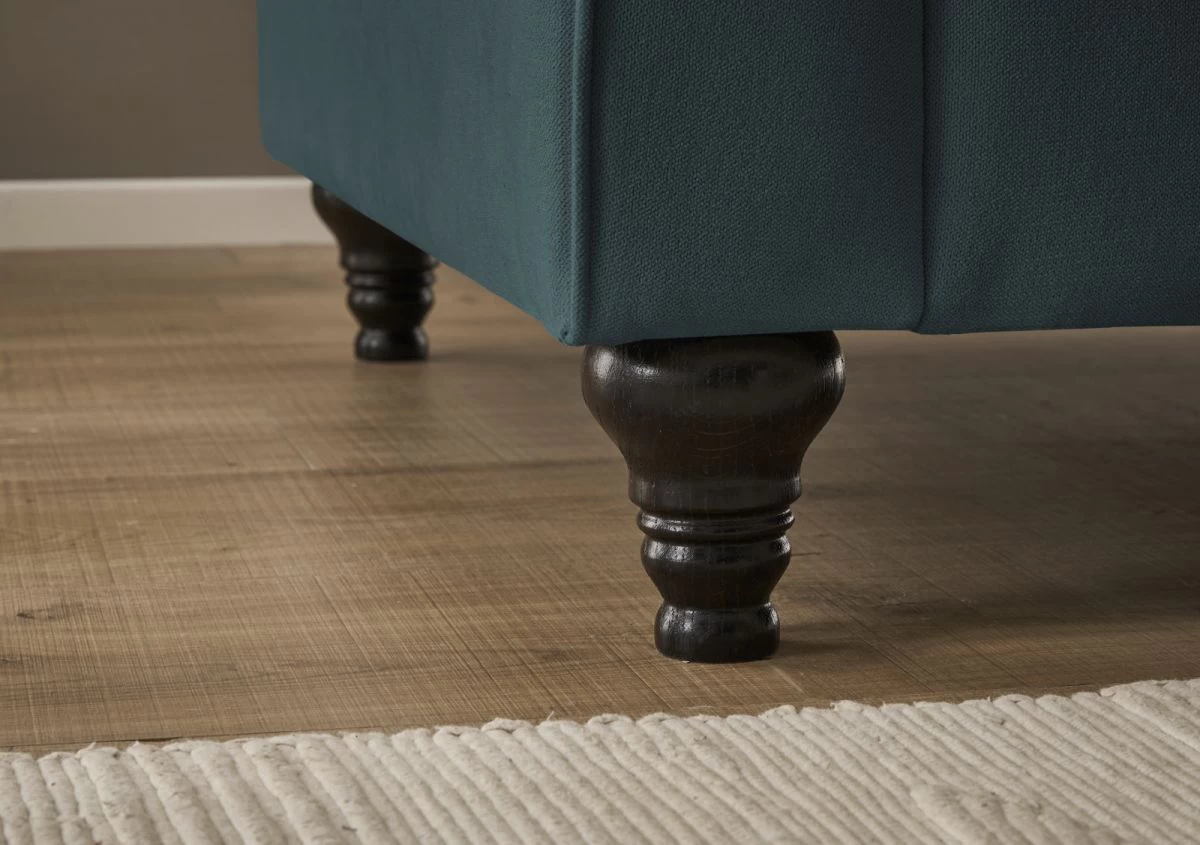 Sessel Set "Adelina" In Blaugrün Landhaus Loungesessel Inklusive Hocker 6 Sessel Set "Adelina" In Blaugrün Landhaus Loungesessel Inklusive Hocker – Bild 4